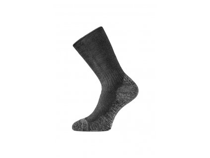 Lasting WSM 909 černé vlněné ponožky