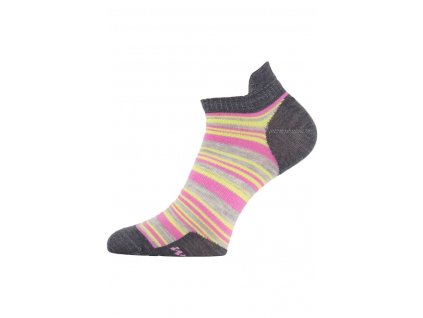 Lasting WWS 504 růžové vlněné ponožky