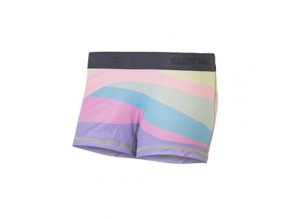 SENSOR COOLMAX IMPRESS dámské kalhotky s nohavičkou sand/stripes