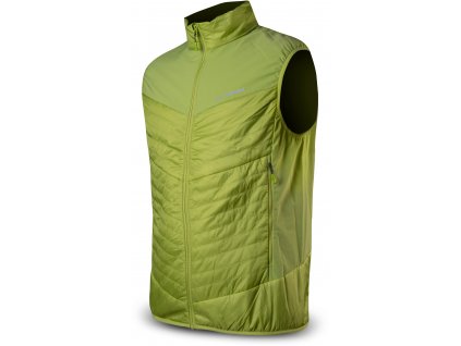 zen vest lime green front