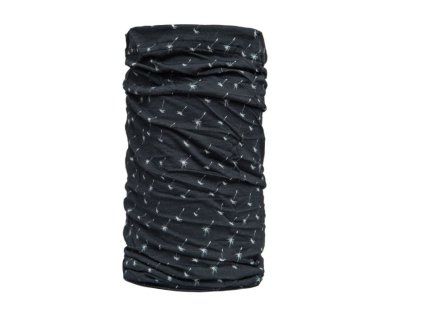 SENSOR TUBE MERINO IMPRESS šátek multifunkční černápattern