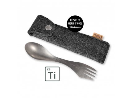 light my fire spork kit titanium in merinowool case 01