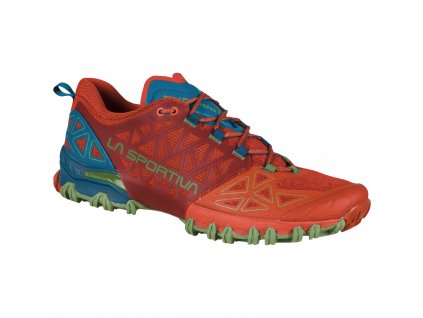 la sportiva bushido ii running shoes saffron kale 1 1156352