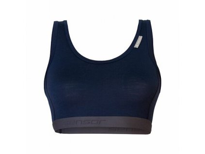 SENSOR MERINO ACTIVE dámská podprsenka deep blue