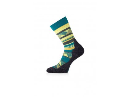 Lasting merino ponožky WLI zelené