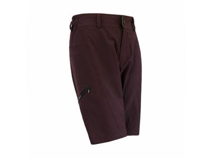 SENSOR HELIUM dámské kalhoty s cyklovložkou krátké volné port red