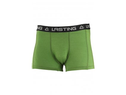 Lasting NORO 6060 zelené vlněné merino boxerky