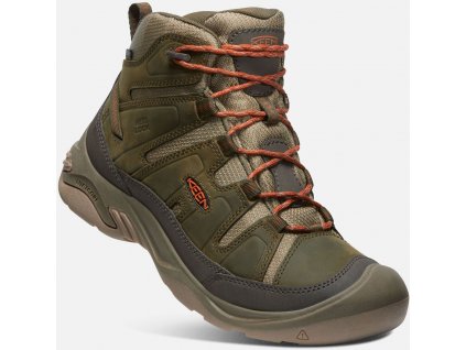 Keen CIRCADIA MID WP MEN dark olive potters clay4