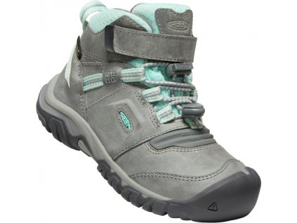 keen ridge flex mid wp children grey blue tint 01