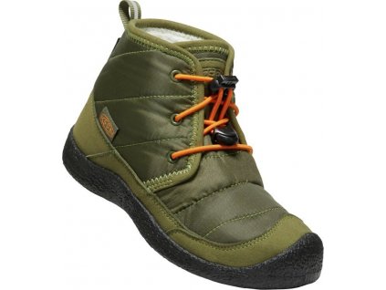 keen howser ii chukka wp youth capulet olive russet orange