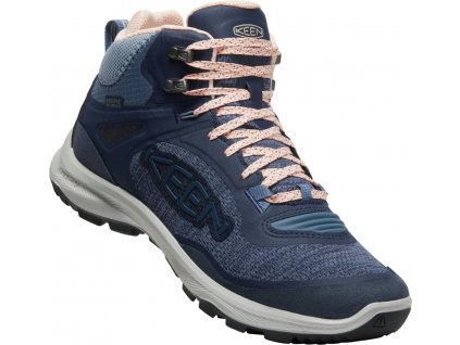 keen terradora flex mid wp women vintage indigo peachy keen