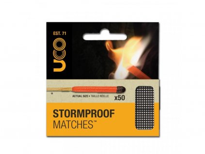 8695 zapalky uco stormproof matches 50 ks