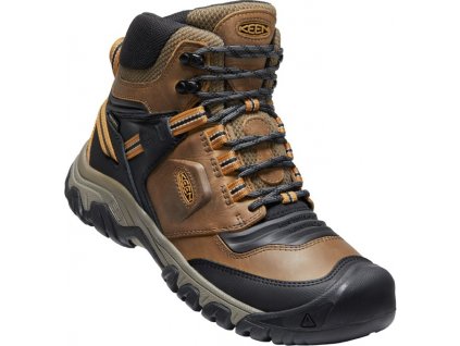 Keen RIDGE FLEX MID WP MEN bison/golden brown