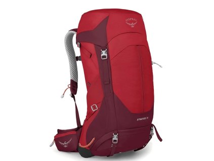 osprey stratos 36 poinsettia red