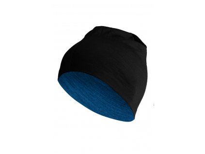 Lasting merino čepice BONY modro černá