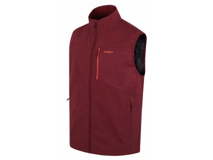 Husky Pánská softshell vesta Salien M bordo