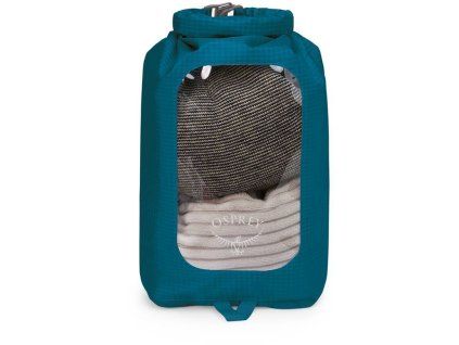 osprey dry sack 6 w window waterfront blue