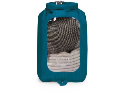 osprey dry sack 6 w window waterfront blue