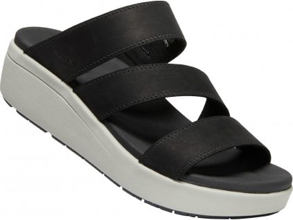 ellecity slide women black drizzle