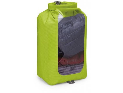 osprey dry sack 20 w window limon green