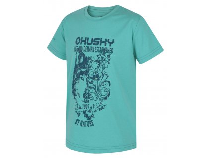Husky Dětské funkční triko Tash K turquoise