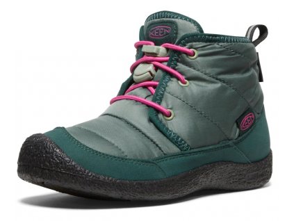 keen howser ii chukka wp youth dark forest fuchsia purple3