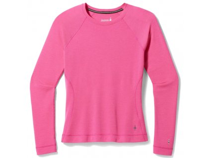 Smartwool W CLASSIC THERMAL MERINO BL CREW BOXED power pink