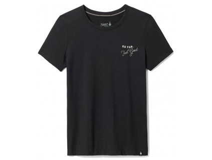 Smartwool W DENVER SKYLINE GRAPHICS TEE black