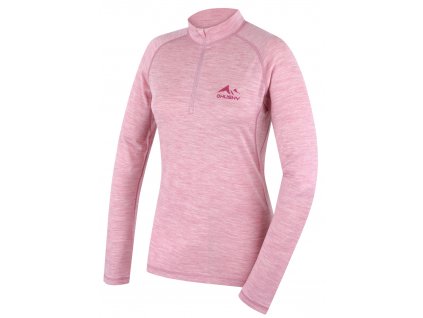 Husky Merino termoprádlo Merow Zip L faded pink