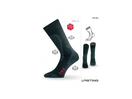 Lasting TKS 834 černá ponožky do zimy