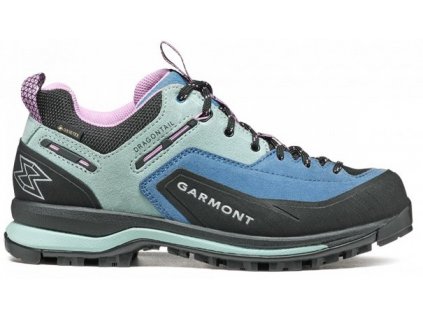 garmont dragontail tech gtx surf blue lavender rose