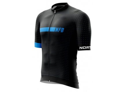 Northfinder GERARDO TR 3807MB 271 black blue Pánské tričko e bike