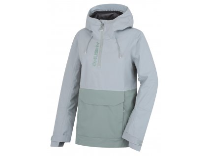 Husky Dámska outdoor bunda Nabbi L faded green (Veľkosť L)