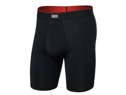 saxx multi sport mesh long boxer brief fly black