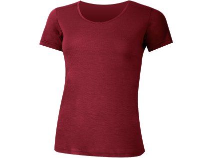 Lasting dámské merino triko IRENA rúžové (Velikost L)
