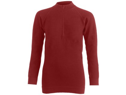 Lasting dámské merino triko MAZALA červená (Velikost L/XL)