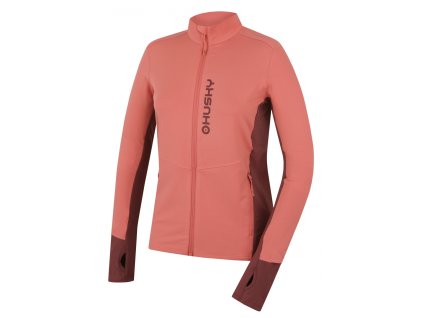 Husky Dámská mikina se zipem Tame zip L orange (Velikost L)