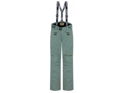 Husky Dětské lyžařské kalhoty Gunis Kids faded green (Velikost 128)