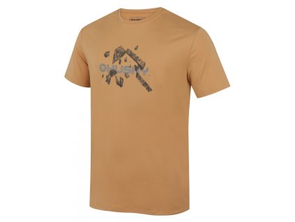 Husky Pánské funkční triko Tywe M mustard (Velikost L)