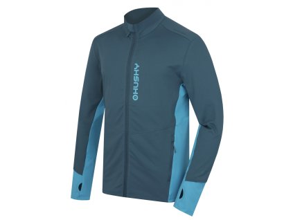 Husky Pánská mikina se zipem Tame zip M blue (Velikost L)