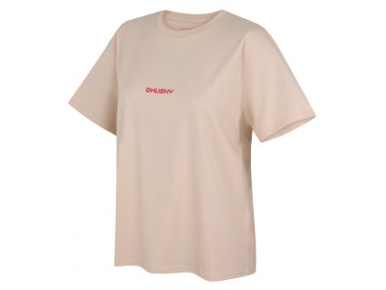 Husky Dámské bavlněné triko Tee Stamp L beige (Velikost XL)