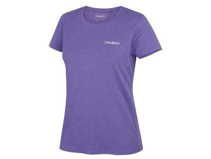 Husky Dámské bavlněné triko Tee Walker L purple (Velikost L)