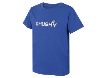 Husky Dětské bavlněné triko Tee Birdie K blue (Velikost 128)