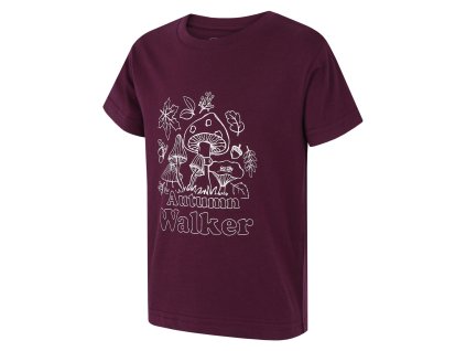Husky Dětské bavlněné triko Tee Mushroom K purple (Velikost 128)