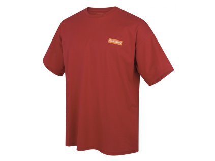 Husky Pánské bavlněné triko Tee Panorama M dark red (Velikost L)