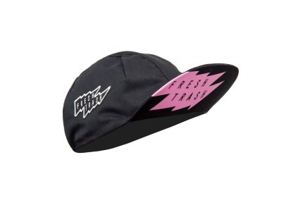 FT MEN'S CYCLING CAP LARGE FLAT TRUE BLACK