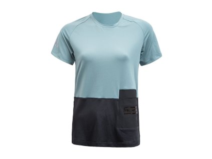 FT WOMEN'S HORIZON POCKET SHORT SLEEVE JERSEY MINTBLACK