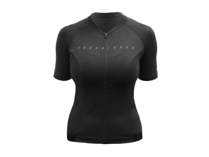 FT WOMEN'S LITE MERINO JERSEY TRUE BLACK
