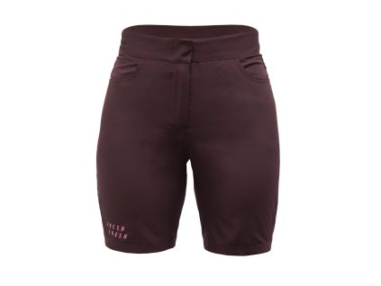 FT WOMEN'S RIDER SHORTS PORT RED