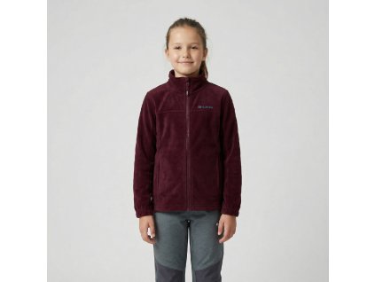 Husky Dětská fleecová mikina Aflee K bordo (Velikost 128)